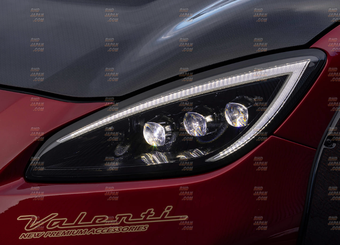 Valenti Jewel Head Lamp Ultra Clear Lens Gloss Black - BRZ ZD8